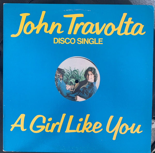 John Travolta - A Girl Like You (12" Disco LP Vinyl) 1979 - Used