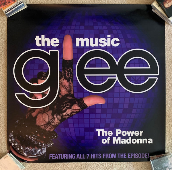 Glee / MADONNA : Official promotional Print/poster 3x3ft