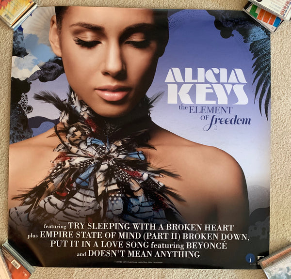 Alicia Keys- Promotional LARGE Print/poster  3x3ft!