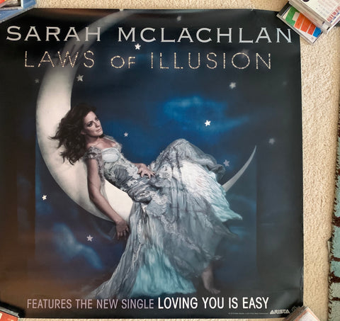 Sarah McLachlan - Large Promotional Print/poster - 3x3ft