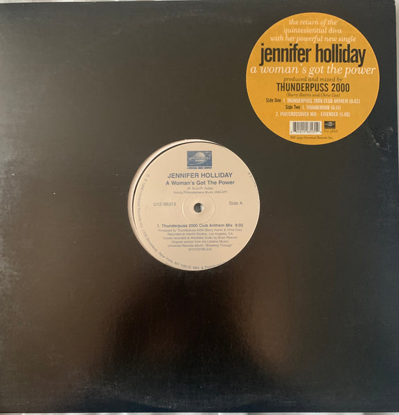 Jennifer Holliday - A Woman's Got The Power (Thunderpuss) 12" LP Vinyl - Used