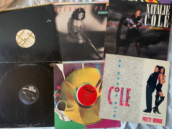 Natalie Cole - set of 6 remix 12" LP Vinyl - Used