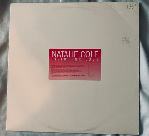 Natalie Cole - Livin' For Love (Promo 12" LP Vinyl) Used