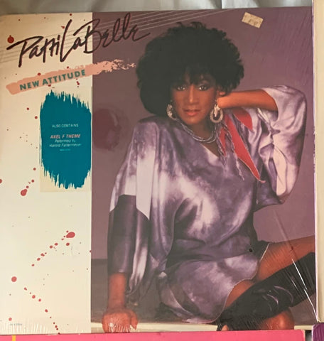 Patti LaBelle - NEW ATTITUDE / AXEL F  -- 12" SINGLE LP vinyl - Used