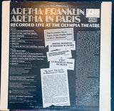 Aretha Franklin - Aretha In Paris 1968 LIVE LP Vinyl - Used