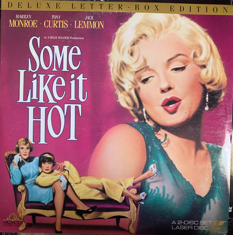 Marily Monroe - SOME LIKE IT HOT Laserdisc Movie