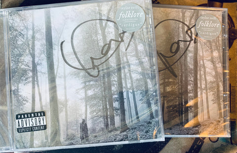 Taylor Swift Signed CD FOLKLORE (Autographed) - New  (US orders only)