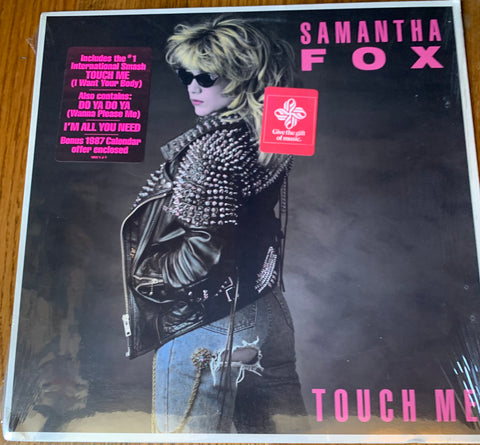Samantha Fox - Touch Me Original LP Vinyl - Used
