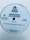 Madonna - GHV2 MEGAMIX  (Promo 12" LP) Vinyl  Remixes