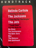 Burglar  Soundtrack LP Vinyl - 80s (Belinda Carlisle, The Jacksons++) - Used