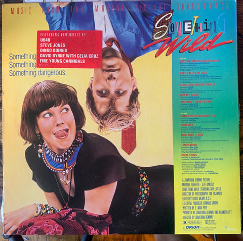 Something Wild Soundtrack LP Vinyl - 1986 - used