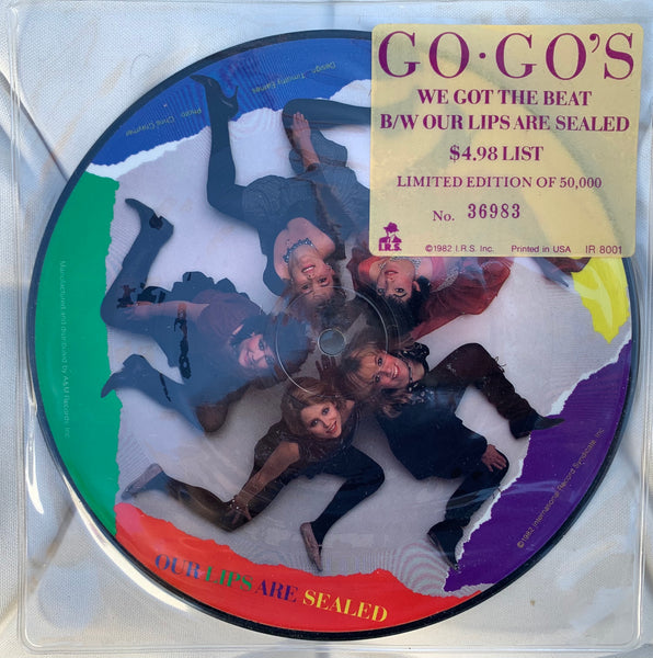 The Go-Go's - We Got The Beat 7" picture disc Vinyl (Original) used