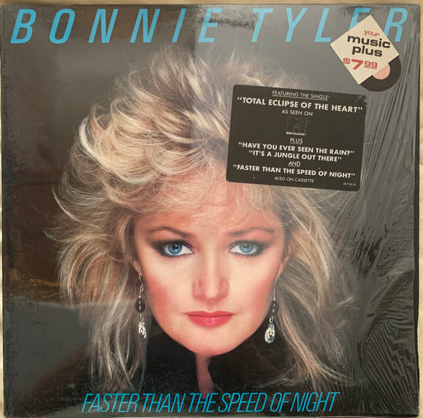 Bonnie Tyler - Faster Than The Speed Of Night  (1983)  LP Vinyl - Used