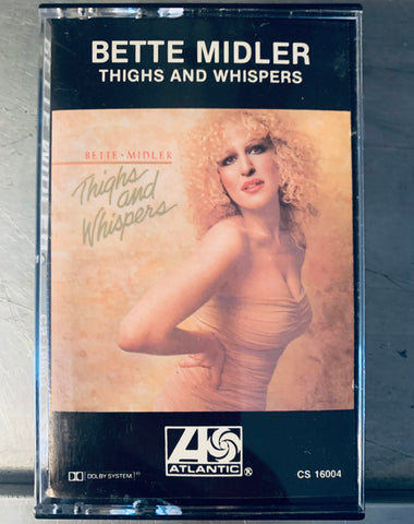 Bette Midler - Thighs and Whispers (Cassette Tape) Used