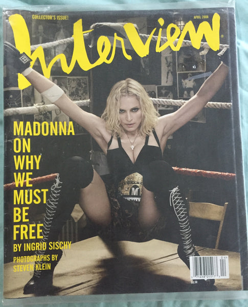 Madonna Interview Magazine 2008