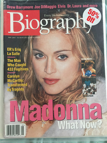 Madonna ''BIOGRAPHY'' Magazine 1997