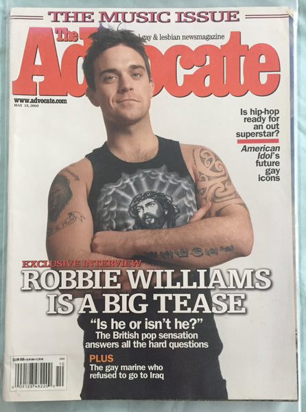 Robbie Williams - The Advocate Magazine 2003
