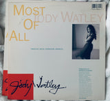 Jody Watley - Most Of All 12" Remix LP Vinyl - Used