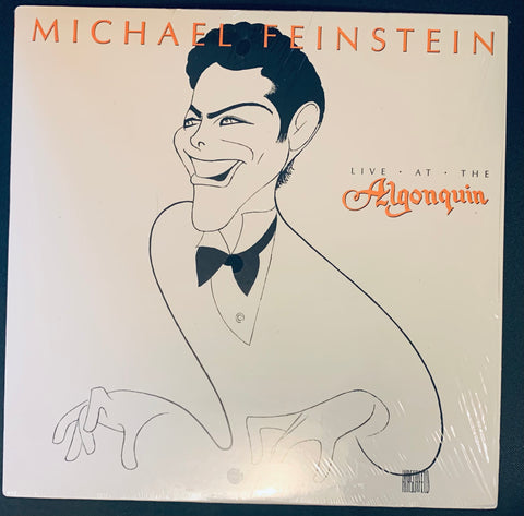 Michael Feinstein - LIVE At The Algonquin 1986 LP Vinyl - Used
