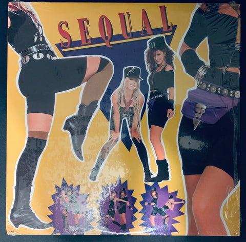 Sequal - (Self Titled) 1988 LP VINYL-- USED