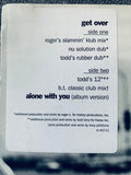 Nick Scotti ft: Madonna - GET OVER  12" Vinyl -Used