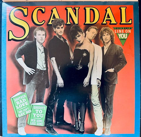 Scandal - Love's Got A Line On You LP '80s Vinyl - Used