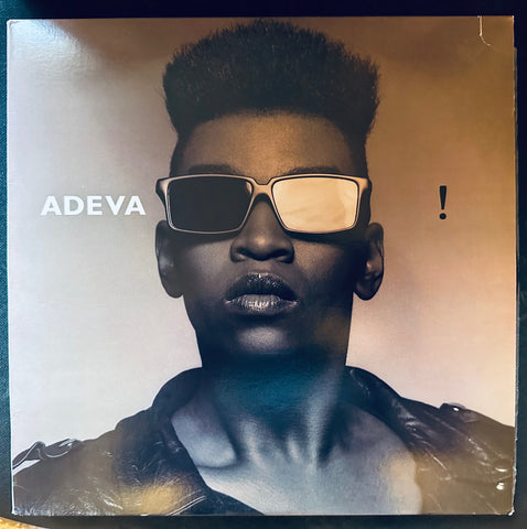 ADEVA -- ADEVA! + bonus 12" I THANK YOU  promo 1990 LP Vinyl - Used