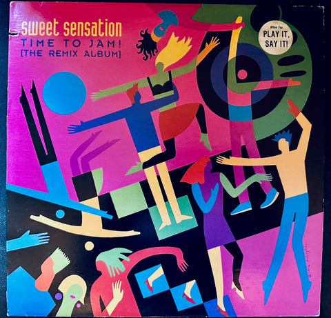 Sweet Sensation -- Time To Jam! (The REMIX Album) 1990 LP - Used
