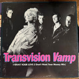 Transvision Vamp  LP + 2 original 12" remix Vinyl - set of 3 - Used