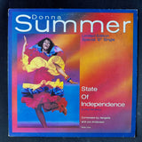 Donna Summer -- State Of Independence UK  Limited 12" LP Vinyl - Used