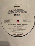 P!NK - Get the party started USA PROMO 12" LP Vinyl