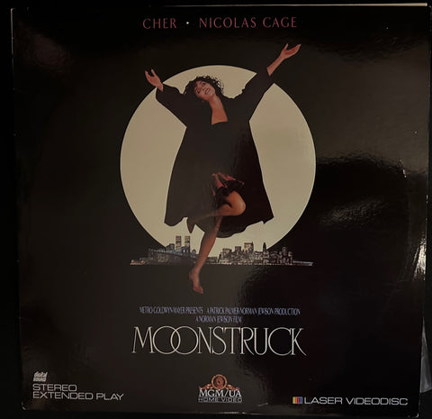 CHER -- Moonstruck LASERDISC Film