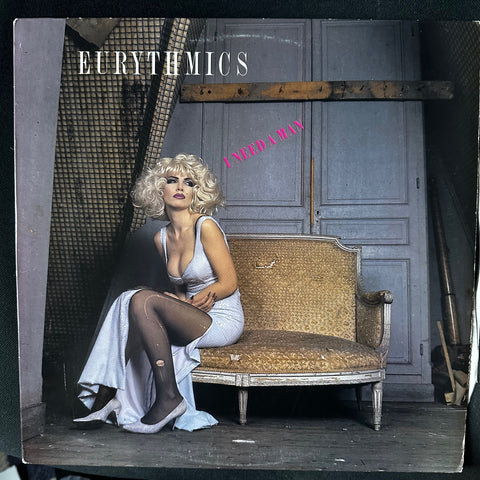 Eurythmics -- I NEED A MAN / BEETHOVEN  (1987)  12" - LP Vinyl - Used
