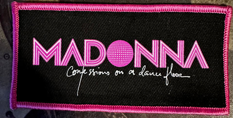 Madonna - Confessions On A Dancefloor (PROMO) Iron-on patch- Official