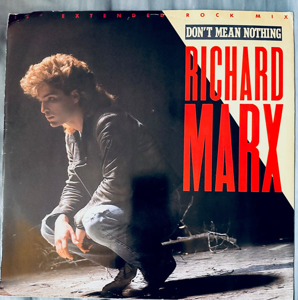 Richard Marx -- Don't Mean Nothing (1987) LP 12" Vinyl - Used