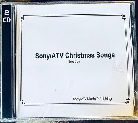 Sony/ATV Christmas songs (2CD) Promo Only Gold disc - Used