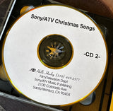 Sony/ATV Christmas songs (2CD) Promo Only Gold disc - Used