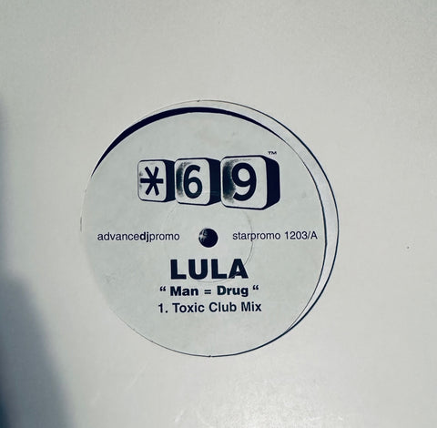 Lula -- Man= Drug (Promo 12") LP Vinyl - Used