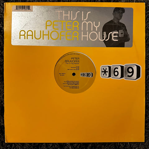 Peter Rauhofer -- This Is My House 12" LP Vinyl - Used
