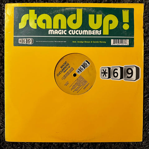 Magic Cucumbers ft: Jocelyn Brown -- Stand Up! 12" LP Vinyl - Used