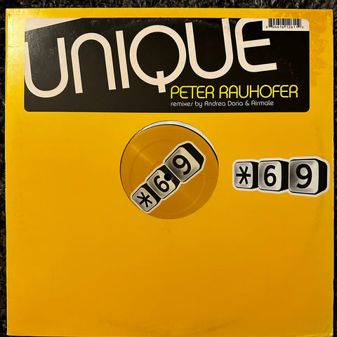 Peter Rauhofer - UNIQUE 12" Lp Vinyl - Used