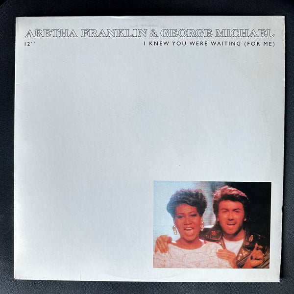 Aretha Franklin  & George Michael - I Knew You Were Waiting For Me  12" Vinyl LP - Used