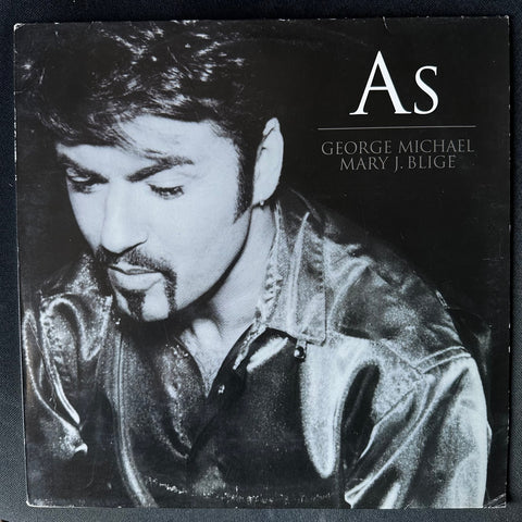 George Michael - AS (ft: Mary J. Blige) UK  12" Vinyl LP