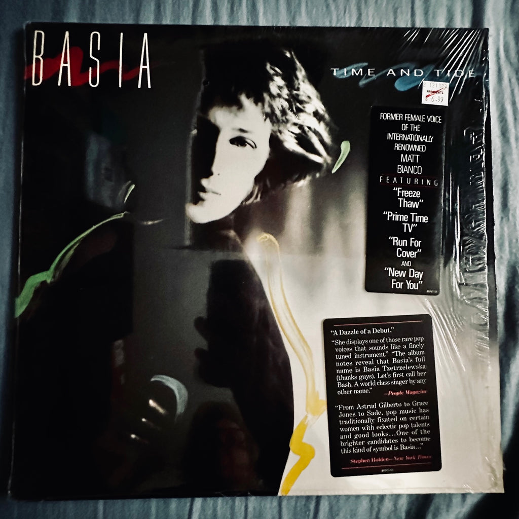 Basia TIME AND TIDE Lp Vinyl Used Borderline MUSIC Basia time and tide lp vinyl used borderline music