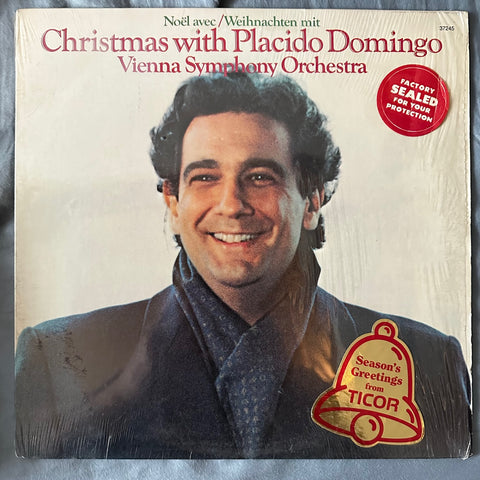 Placido Domingo - Christmas with Placido Domingo LP 1981 Vinyl - Used