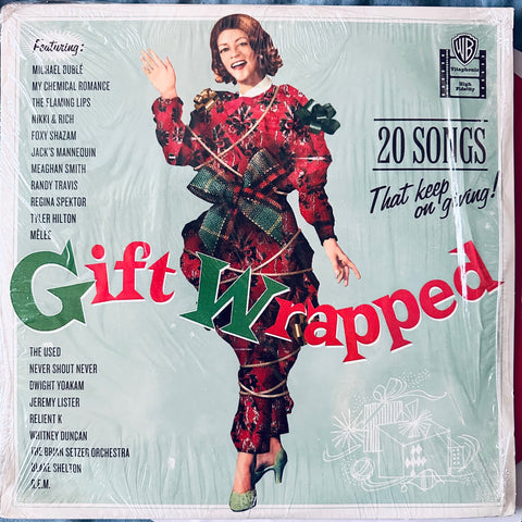 Gift Wrapped: 20 Songs That Keep On Giving (2xLP) Colored RED/GREEN Vinyl - Used