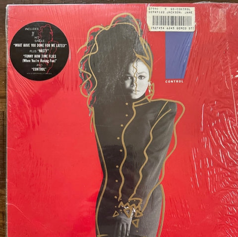 Janet Jackson - CONTROL 1986  LP Vinyl - Used