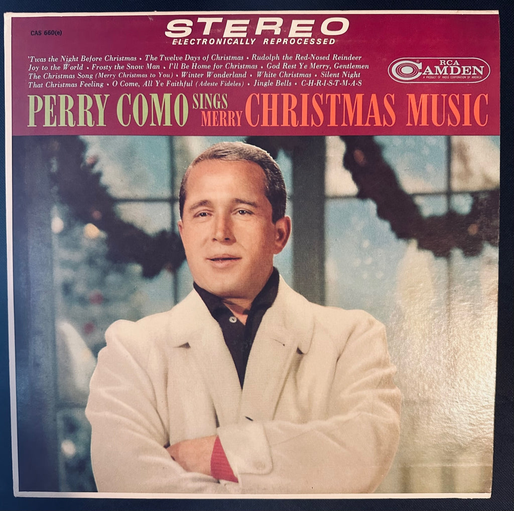 Perry Como Sings Merry Christmas Music LP Vinyl Used Borderline MUSIC Perry como sings merry christmas music lp vinyl used borderline music