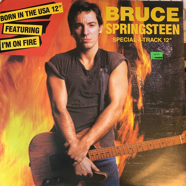 Bruce Springsteen - I'm On Fire (UK) 12" remix LP VINYL - used