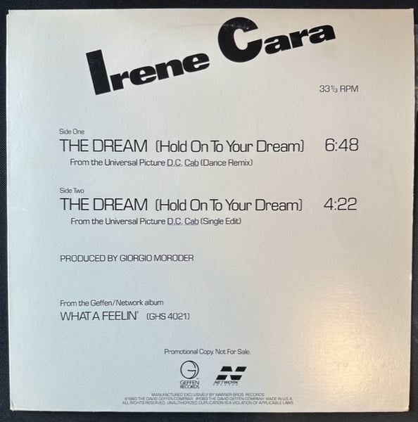 Irene Cara - The Dream 12" Single (Promo) LP Vinyl - Used